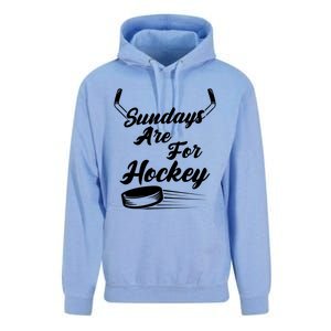 Sundays Are For Hockey Hockey Stick Gift Unisex Surf Hoodie