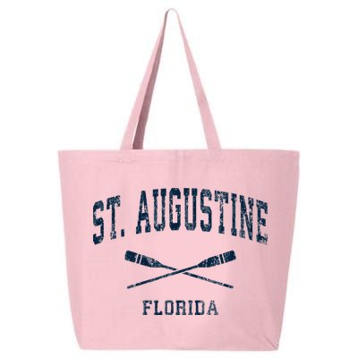 St. Augustine Florida Vintage Nautical Paddles Sports Oars 25L Jumbo Tote