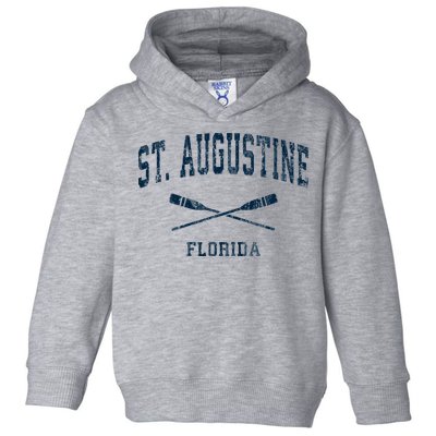 St. Augustine Florida Vintage Nautical Paddles Sports Oars Toddler Hoodie