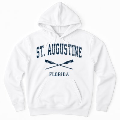 St. Augustine Florida Vintage Nautical Paddles Sports Oars Hoodie