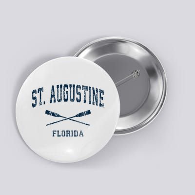 St. Augustine Florida Vintage Nautical Paddles Sports Oars Button