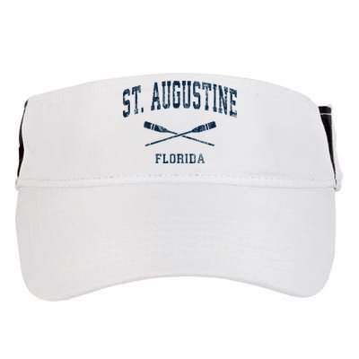 St. Augustine Florida Vintage Nautical Paddles Sports Oars Adult Drive Performance Visor