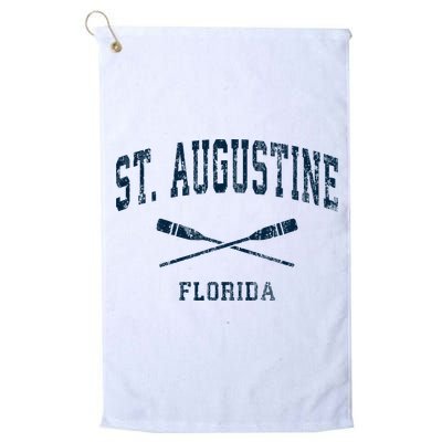 St. Augustine Florida Vintage Nautical Paddles Sports Oars Golf Towel