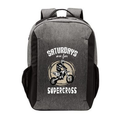 Saturdays Are For Supercross Dirtbike Funny Bike Gift Meaningful Gift Vector Backpack