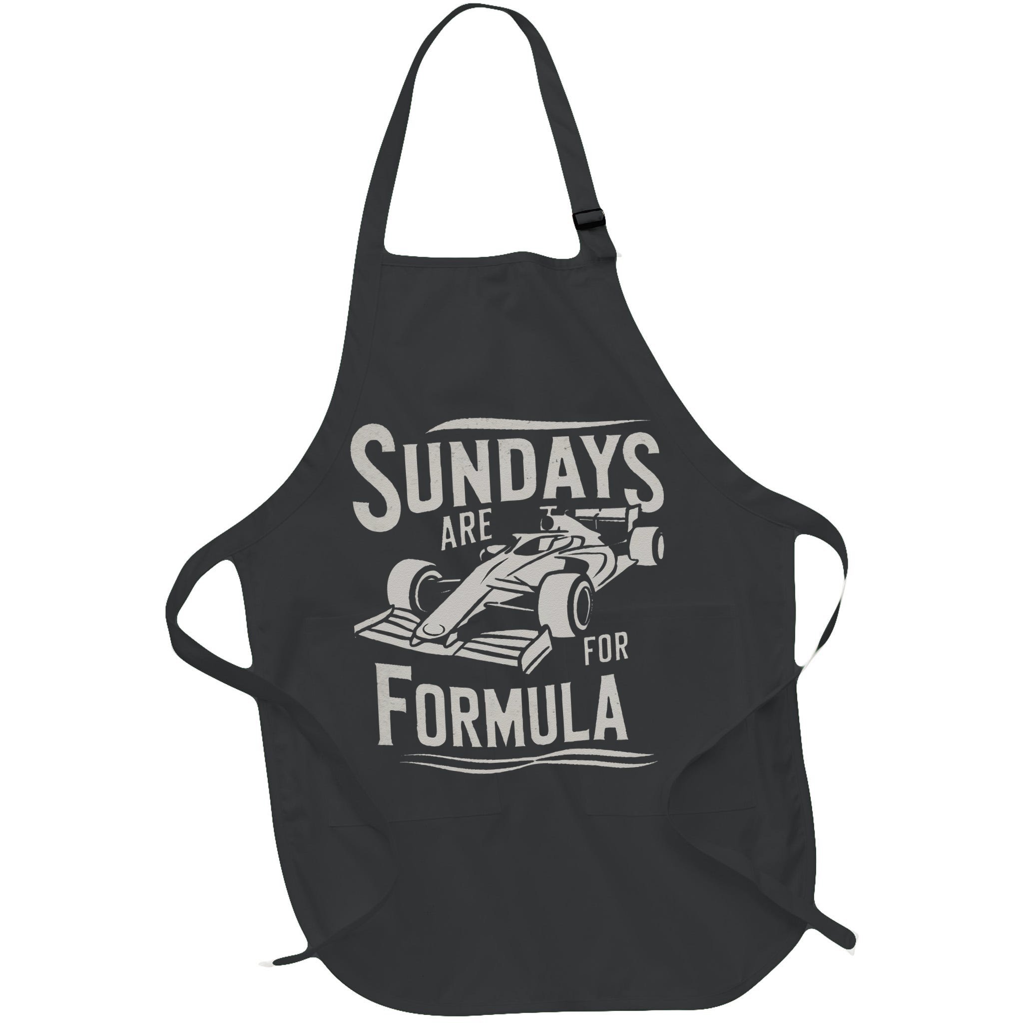 Sunday Are For Formula Racing Track Days & Motorsports Gift Apron
