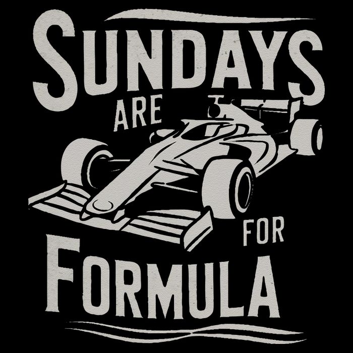 Sunday Are For Formula Racing Track Days & Motorsports Gift Apron