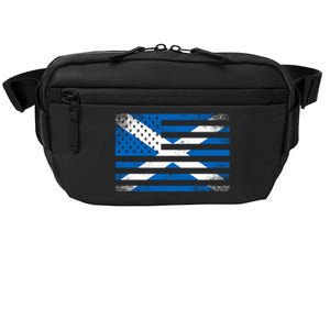 Scottish American Flag Proud Scotland Usa Cute Gift Crossbody Pack