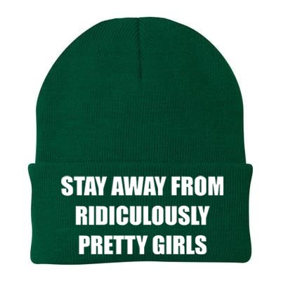 Stay Away From Ridiculously Pretty Girl Knit Cap Winter Beanie