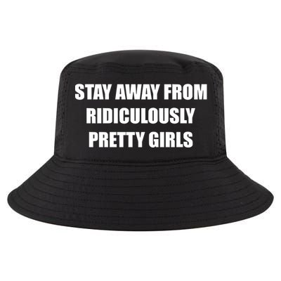 Stay Away From Ridiculously Pretty Girl Cool Comfort Performance Bucket Hat