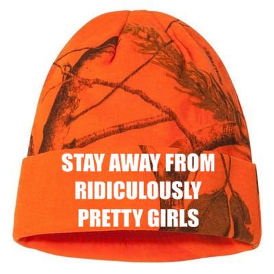 Stay Away From Ridiculously Pretty Girl Kati Licensed 12" Camo Beanie