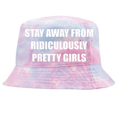 Stay Away From Ridiculously Pretty Girl Tie-Dyed Bucket Hat