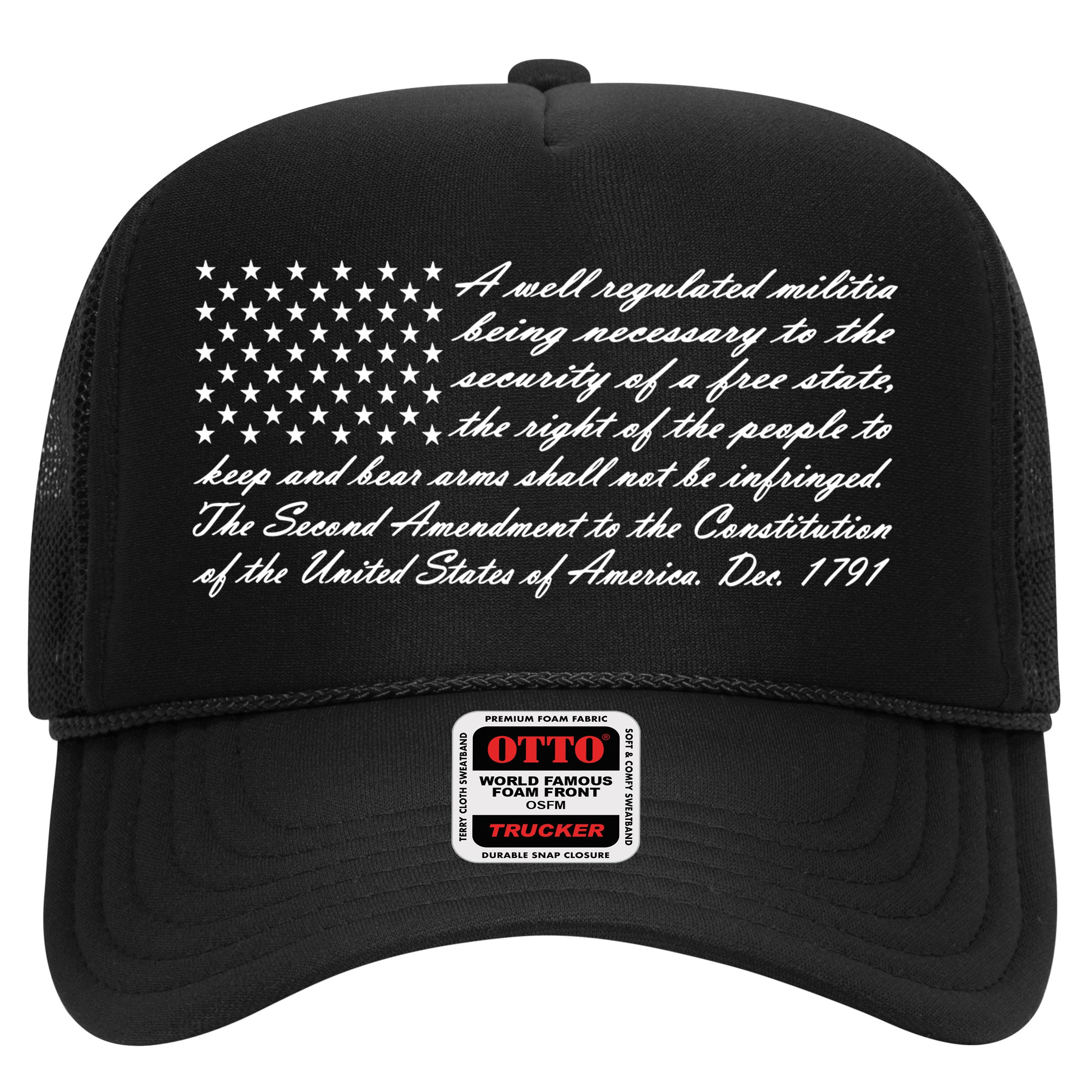 Second Amendment Flag Hat
