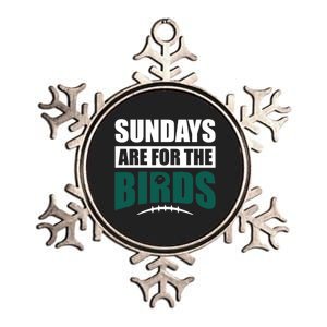 Sundays Are For The Birds It's A Philly Thing Philadelphia Football Metallic Star Ornament