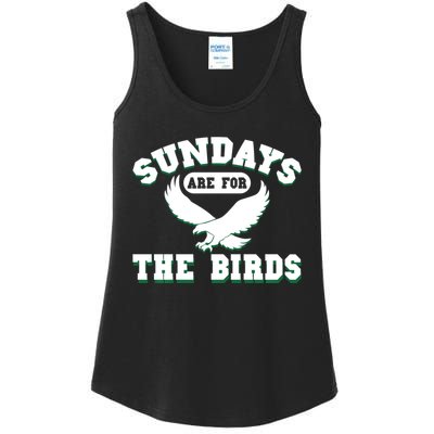 Sundays Are For The Birds Football Philadelphia Ladies Essential Tank