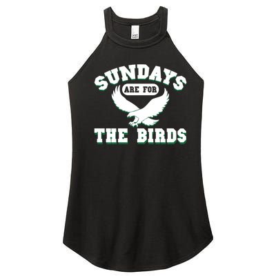 Sundays Are For The Birds Football Philadelphia Women’s Perfect Tri Rocker Tank