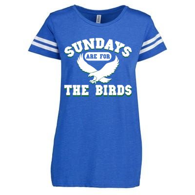 Sundays Are For The Birds Football Philadelphia Enza Ladies Jersey Football T-Shirt