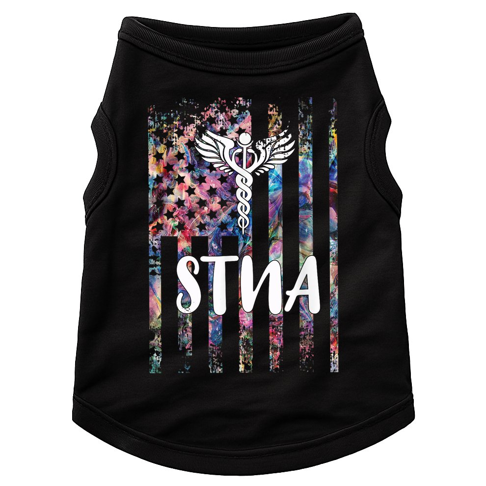 STNA American Flag Doggie Tank