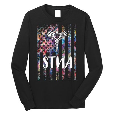 STNA American Flag Long Sleeve Shirt