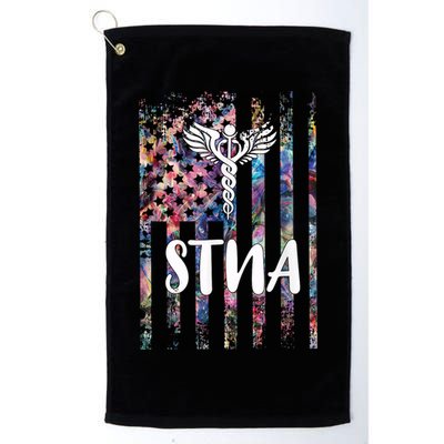 STNA American Flag Golf Towel
