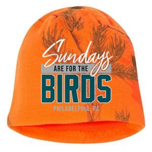 Sundays Are For The Birds Football Philadelphia Kati - Camo Knit Beanie