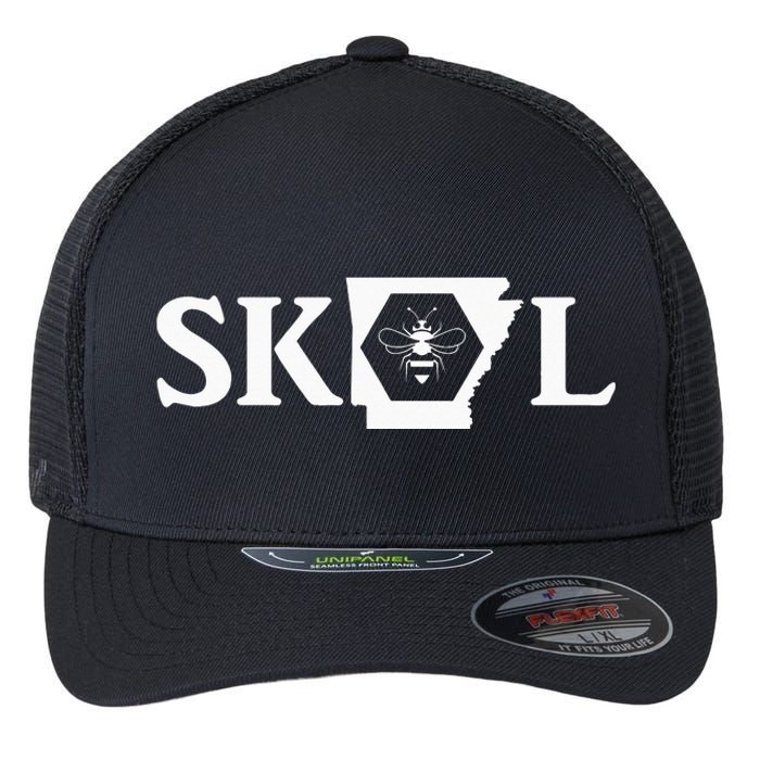 SKAL Arkansas funny saying quote Flexfit Unipanel Trucker Cap