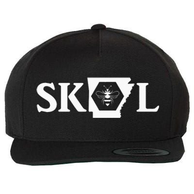 SKAL Arkansas funny saying quote Wool Snapback Cap