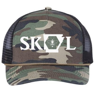 SKAL Arkansas funny saying quote Retro Rope Trucker Hat Cap