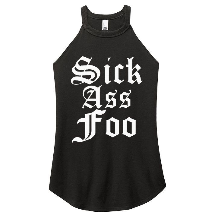 Sick Ass F.O.O Women's Perfect Tri Rocker Tank