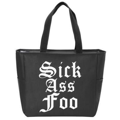 Sick Ass F.O.O Zip Tote Bag