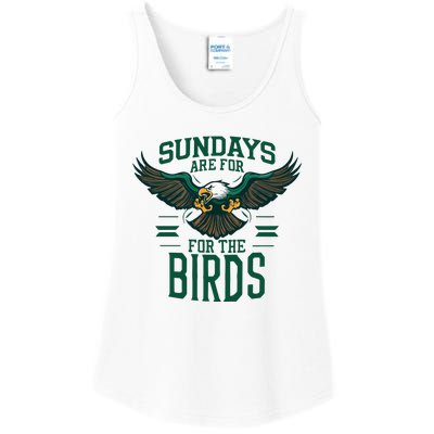 Sundays Are For The Birds Football Philadelphia Ladies Essential Tank