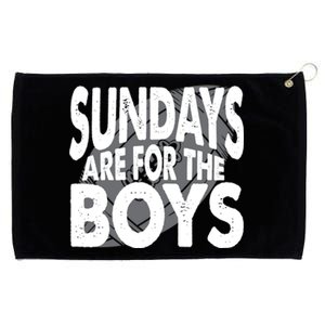 Sundays Are For The American Football Gift Grommeted Golf Towel