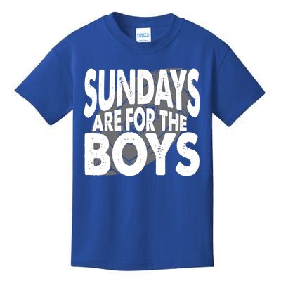 Sundays Are For The American Football Gift Kids T-Shirt