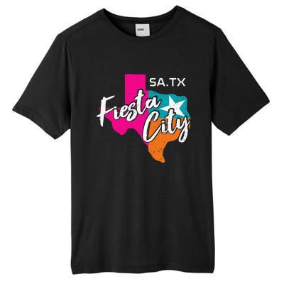 San Antonio Fiesta City Cinco De Mayo Squad Texas Tall Fusion ChromaSoft Performance T-Shirt