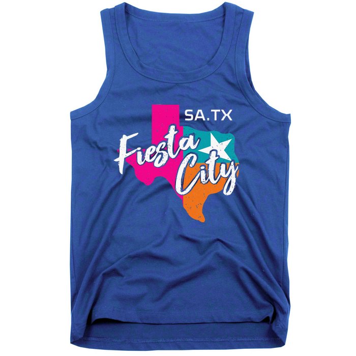 San Antonio Fiesta City Cinco De Mayo Squad Texas Tank Top