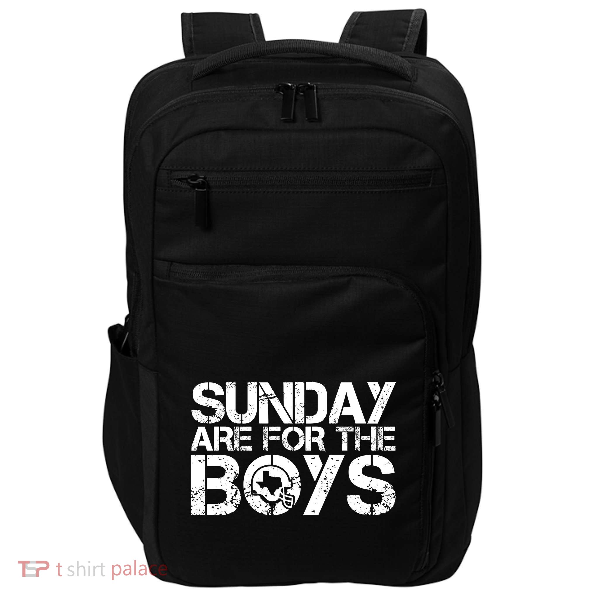 Sunday Are For The Boy Football Fan Impact Tech Backpack
