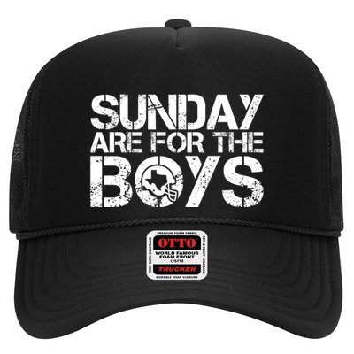 Sunday Are For The Boy Football Fan Trucker Hat