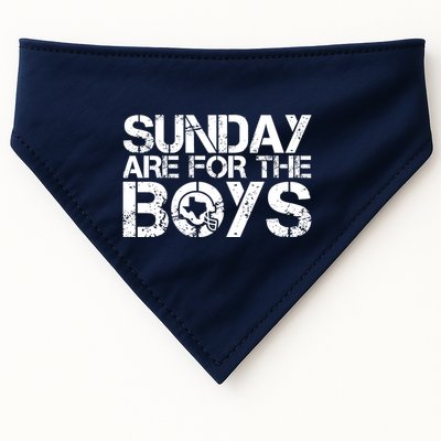 Sunday Are For The Boy Football Fan USA-Made Doggie Bandana