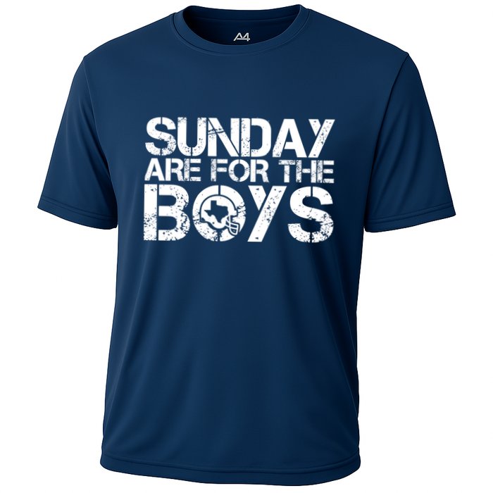 Sunday Are For The Boy Football Fan Cooling Performance Crew T-Shirt