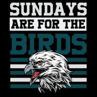 Sundays Are For The Birds It's A Philly Thing Philadelphia Football Kids Hoodie
