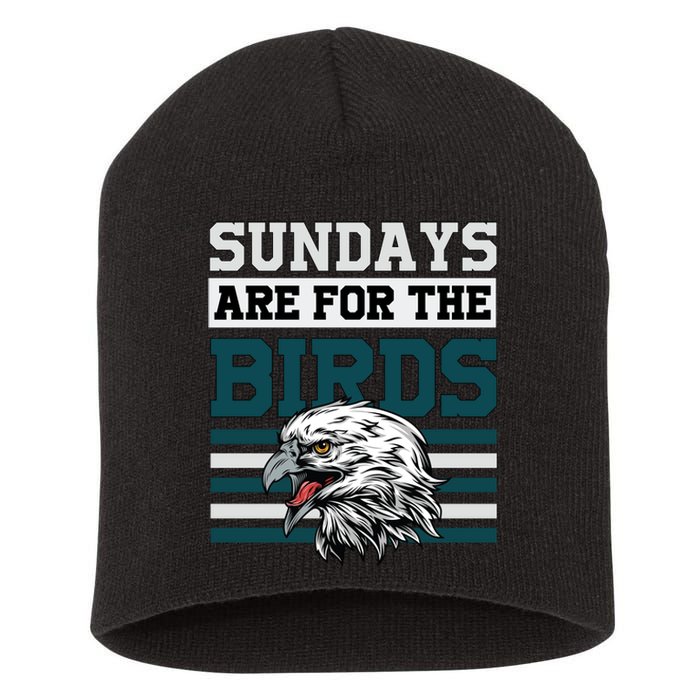 Sundays Are For The Birds It's A Philly Thing Philadelphia Football Short Acrylic Beanie