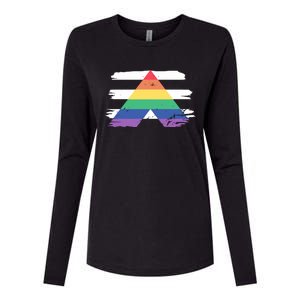 Straight Ally Flag Ally Lgbtq Lgbt Pride Month Womens Cotton Relaxed Long Sleeve T-Shirt