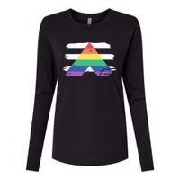 Straight Ally Flag Ally Lgbtq Lgbt Pride Month Womens Cotton Relaxed Long Sleeve T-Shirt