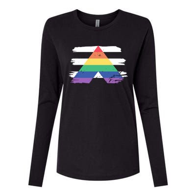 Straight Ally Flag Ally Lgbtq Lgbt Pride Month Womens Cotton Relaxed Long Sleeve T-Shirt