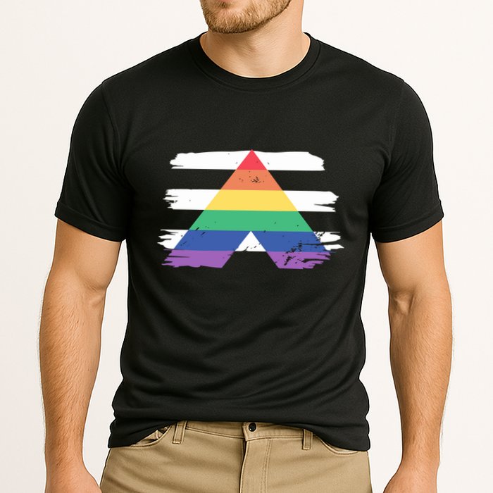 Straight Ally Flag Ally Lgbtq Lgbt Pride Month Cooling Performance Crew T-Shirt