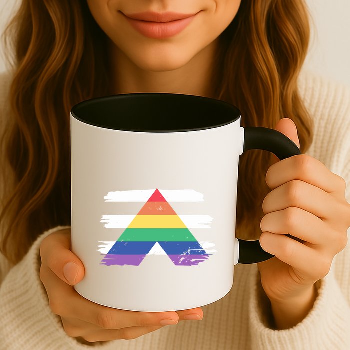 Straight Ally Flag Ally Lgbtq Lgbt Pride Month Mug