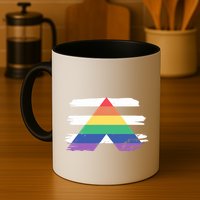 Straight Ally Flag Ally Lgbtq Lgbt Pride Month Mug