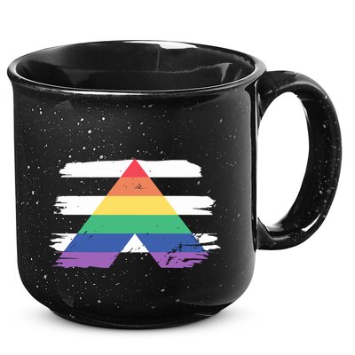 Straight Ally Flag Ally Lgbtq Lgbt Pride Month 15oz Campfire Ceramic Mug