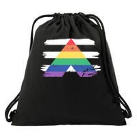 Straight Ally Flag Ally Lgbtq Lgbt Pride Month Drawstring Bag