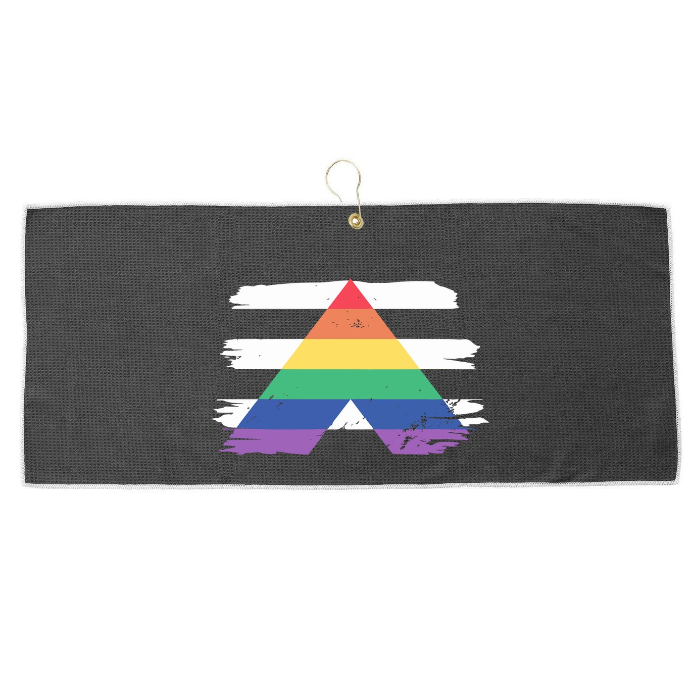 Straight Ally Flag Ally Lgbtq Lgbt Pride Month Large Microfiber Waffle Golf Towel