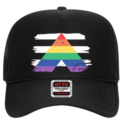 Straight Ally Flag Ally Lgbtq Lgbt Pride Month Trucker Hat